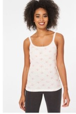 Bon Marche Floral Thermal Printed Vest Top Size 8/10 New