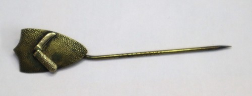 Antique stick pin hat tie - stick, hat/tie