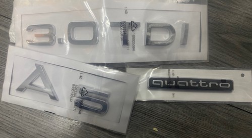 Audi tdi quattro badge - audi,