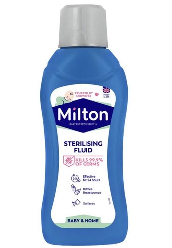 Milton sterilising fluid - sterilising,