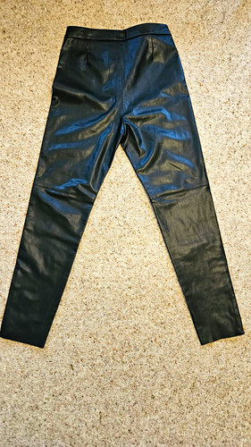 Zara black faux - zara,