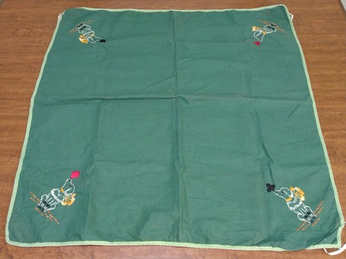 Vintage bridge card table - vintage,