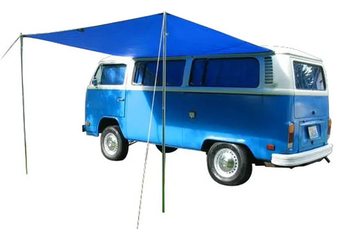 Sun canopy blue split - canopy,