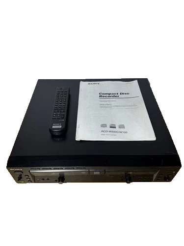Sony rcd w500c - sony, rcd-w500c