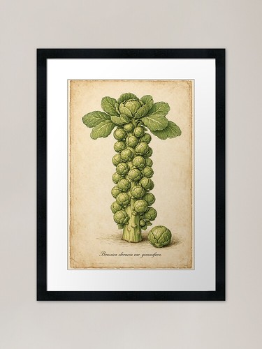 Vintage brussels sprouts - brussels,
