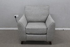 G Plan Vintage 68 Etch Granite Fabric Armchair With Power Footrest RRP £1379