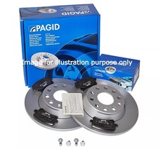 Pagid rear Brake Discs And
