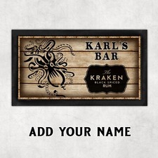 Personalised Kracken Rum Bar