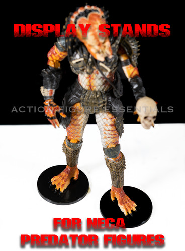 Action figure display stands - action,