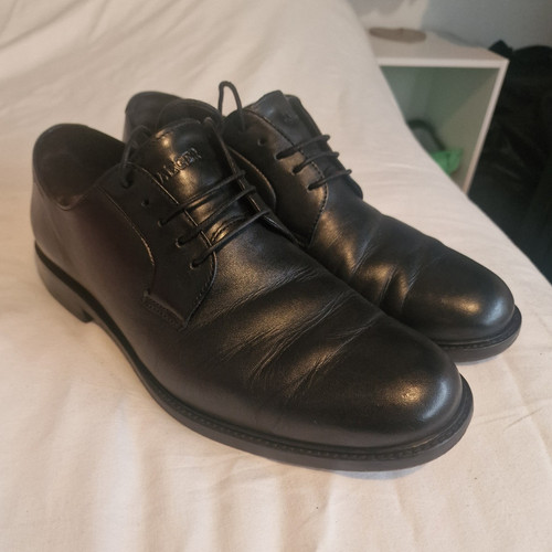 Jaeger men black leather - men's,