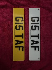 G15 TAF Registration Plate For
