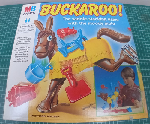 Vintage games buckaroo - vintage, mb