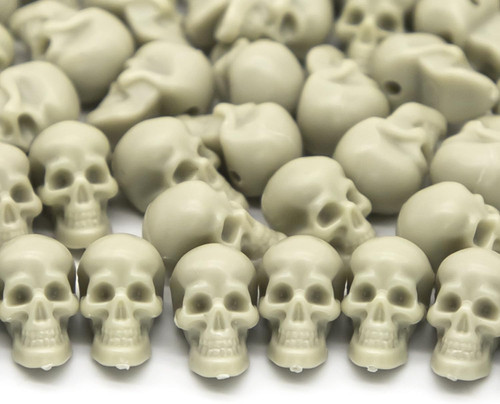 50pcs mini plastic skull - mini,