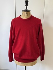 Vintage men’s red crew neck