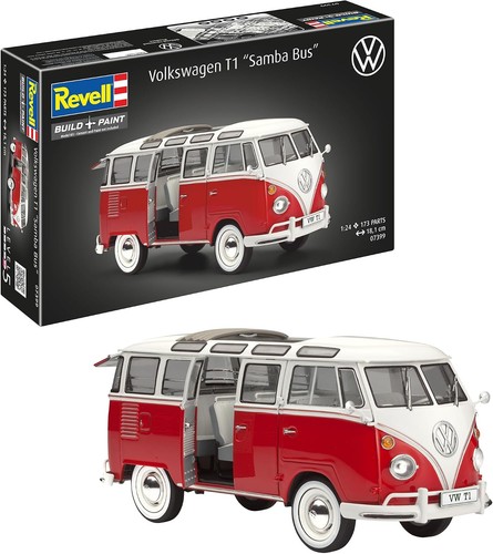 Revell volkswagen samba bus - samba,