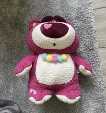 Disney Store Toy Story Lotso Huggin' Teddy Bear Plush Soft Toy Stuffed