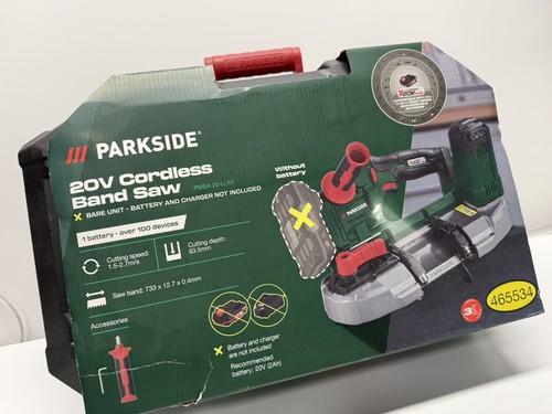 Parkside 20v cordless - parkside, saw