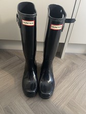 Hunter Wellies Navy Size 5
