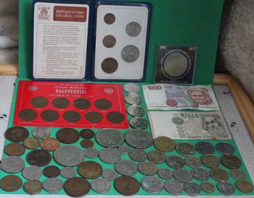 Job lot old coins - job, of
