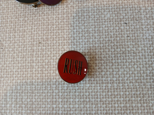 Vintage rush pin badge - pin,