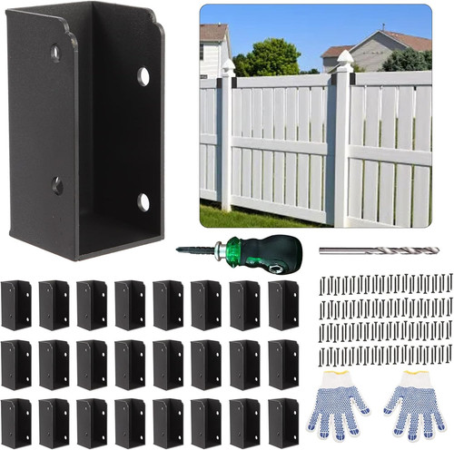 24pcs deck railing - deck, brackets