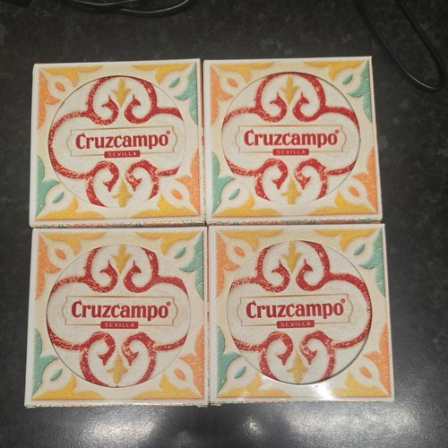 Cruzcampo sevilla ceramic beer - ceramic,