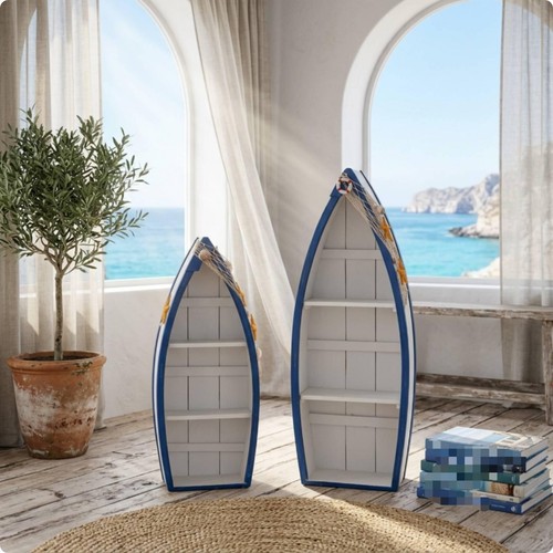 Boat shaped shelf - (2, pieces)
