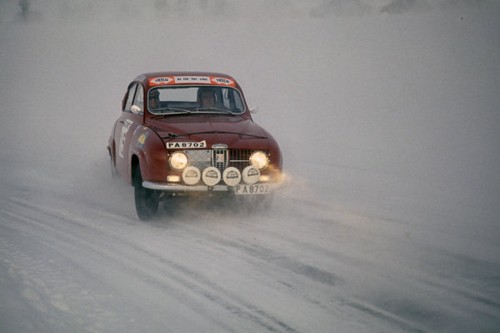 Saab 1968 rally - 96, car