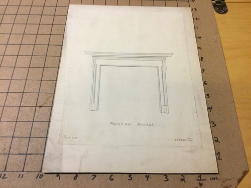 Vintage original drawing - original,