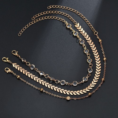 Women ankle bracelet - uk, 925