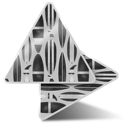 Triangle stickers 5cm - 2,