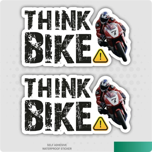 Think bike stickers - 2, x