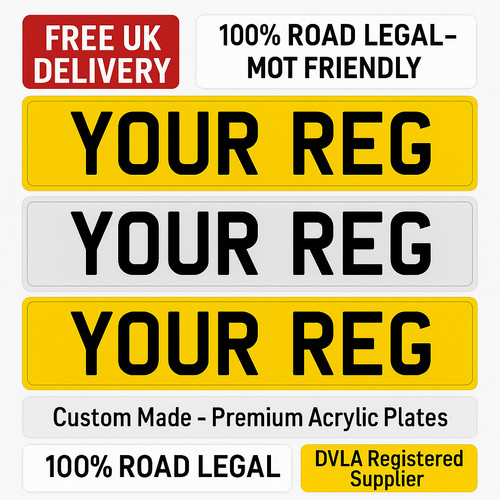 Number plates premium - plates,