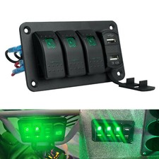 3 Gang LED Rocker Switch