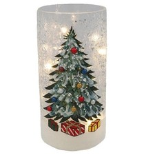 Christmas Tree Crackle Glaze