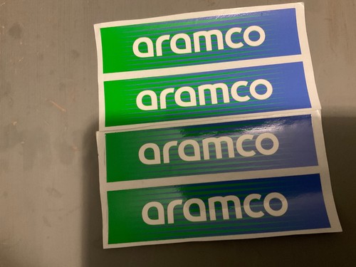 Aramco decals 140mm - 140mm, x