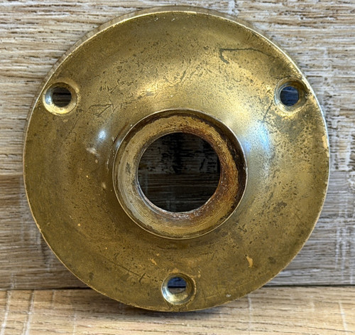 Vintage brass door knob - vintage,