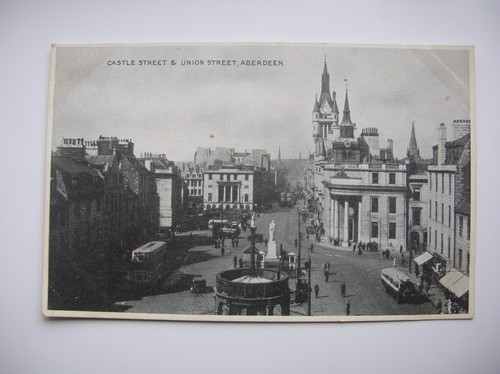 Aberdeen postcard castle - aberdeen,