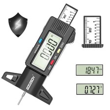 GODESON Digital Tyre Tread Depth Gauge UK 0-25.4 Mm Inch Tyre Gauge Digital