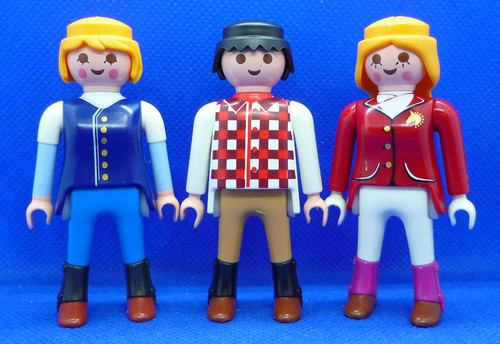 Playmobil ridding stables - playmobil,