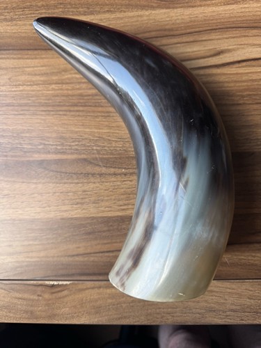 Viking style cow horn - style, drinking