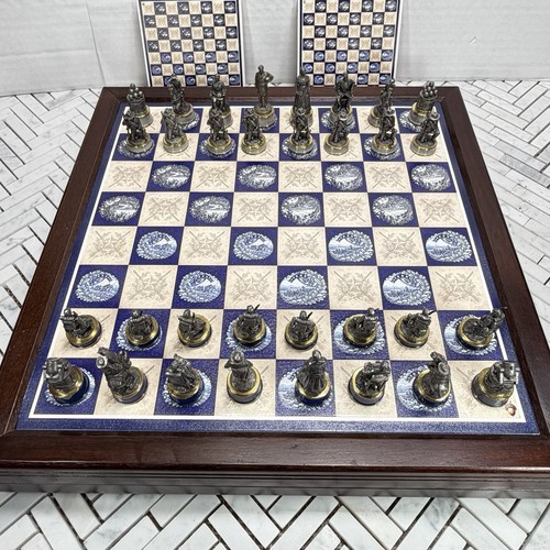Franklin mint civil war chess - franklin,