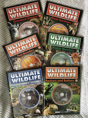 Bbc ultimate wildlife book - x6,