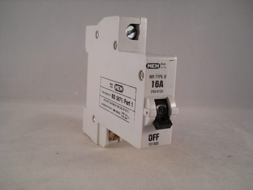 Mem mcb type amp m9 - b, 16