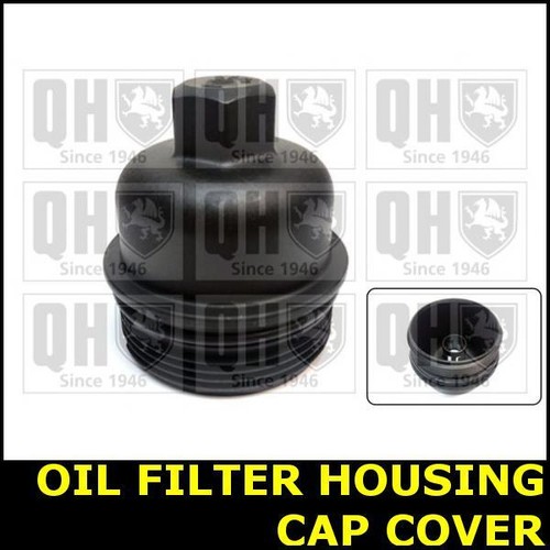 Oil filter housing - oil, cap