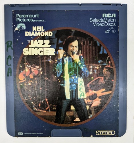The jazz singer ced videodisc - jazz,