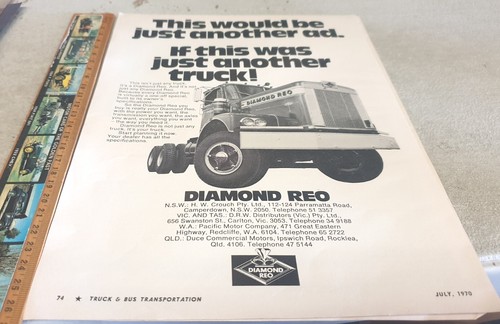 1970 diamond reo trucks - diamond,