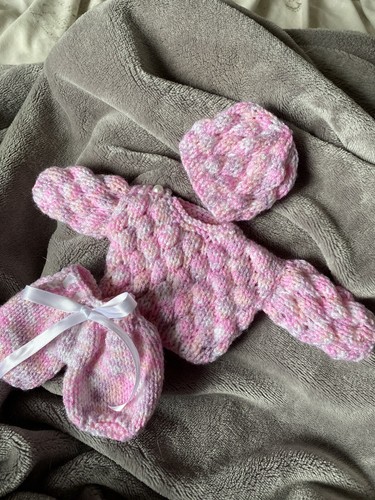 Hand knitted dolls - hand, clothes