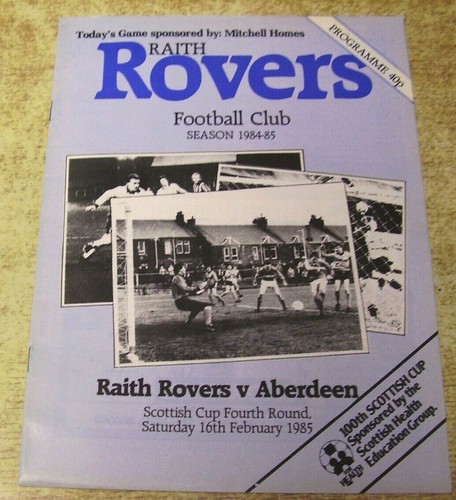 Raith rovers programmes - raith,