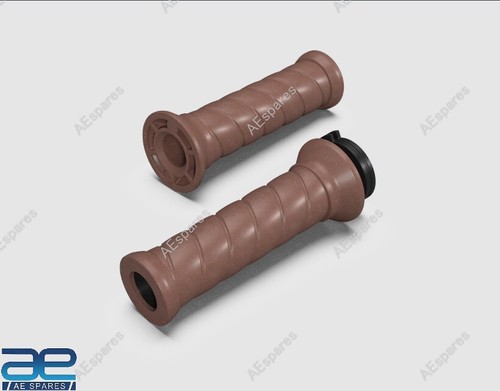 Brown handlebar grips for - handlebar,
